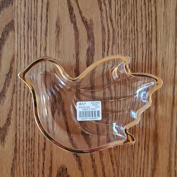 NIB Mikasa Golden Dove Sweet Dish - Picture 1 of 3